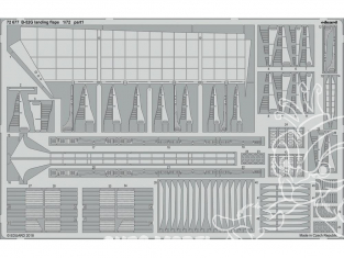 Eduard photodecoupe avion 72677 Volets d'atterrissage B-52G Modelcollect 1/72