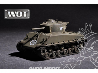 TRUMPETER maquette militaire 07168 US M4A3E8 SHERMAN AVEC CANON 105MM M4 1944 1/72