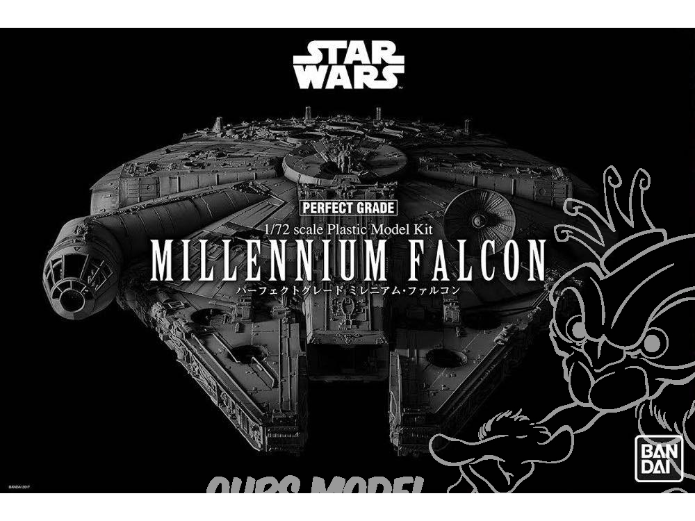 Faucon Millénium Millennium Falcon Star Wars maquette 1/72 REVELL