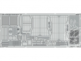 Eduard photodecoupe militaire 36405 Extérieur Tochka (SS-21 Scarab) Hobby Boss 1/35