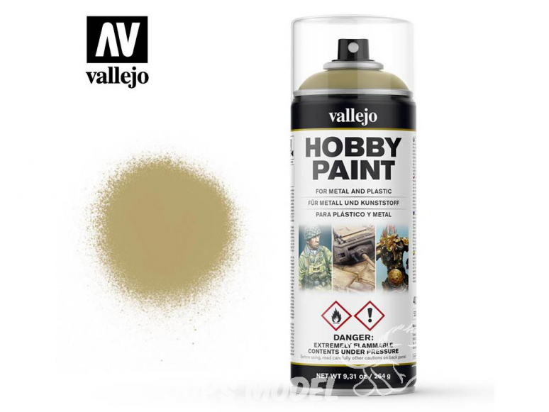 Vallejo spray 28022 Bombe peinture Peau morte 400ml