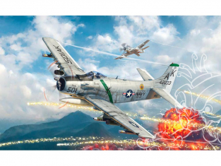 Italeri maquette avion 2788 A-1H SKYRAIDER 1/48