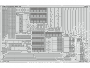 Eduard photodecoupe bateau 53236 CVN-65 USS Enterprise Partie 4 Tamiya 1/350