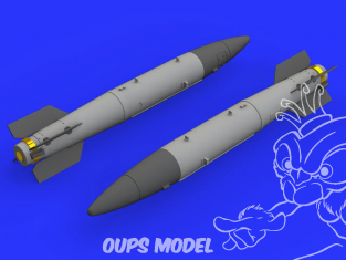 Eduard kit d'amelioration brassin 672215 Arme nucléaire B43-1 avec SC43-4/-7 Tail assembly 1/72