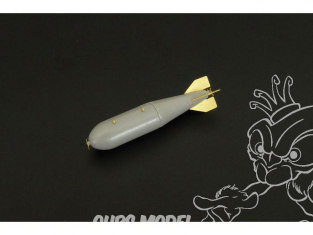 Brengun armement avion BRL48101 Bombes US 250-lb AN-M57A1 (8 pièces) 1/48