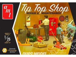 AMT maquette voiture PP016 Tip Top Shop Reparation et Maintenance 1/25