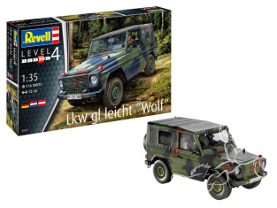 Revell maquette militaire 03277 Lkw gl leicht "Wolf" 1/35