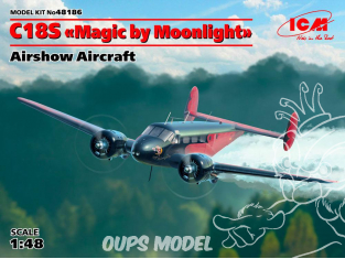 Icm maquette avion 48186 C18S "Magic by Moonlight" spectacle aérien américain 1/48