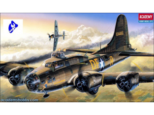 Academy maquettes avion 12495 B-17F MEMPHIS BELLE 1/72