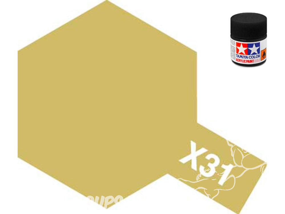 3x Peinture acrylique dorée / pots de peinture tout usage 15 ml
