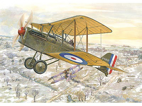 RODEN maquettes avion 023 BRITISH AVIATION S.E.5a 1/72