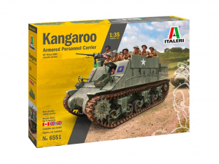 Italeri maquette miltaire 6551 KANGAROO 1/35