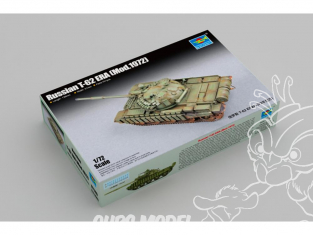 TRUMPETER maquette militaire 07149 Russie T-62 ERA (révisée en 1972) 1/72