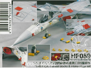 Hobby Fan HF089 kit d'amelioration F-CK-1 pour kit AFV Club 1/48