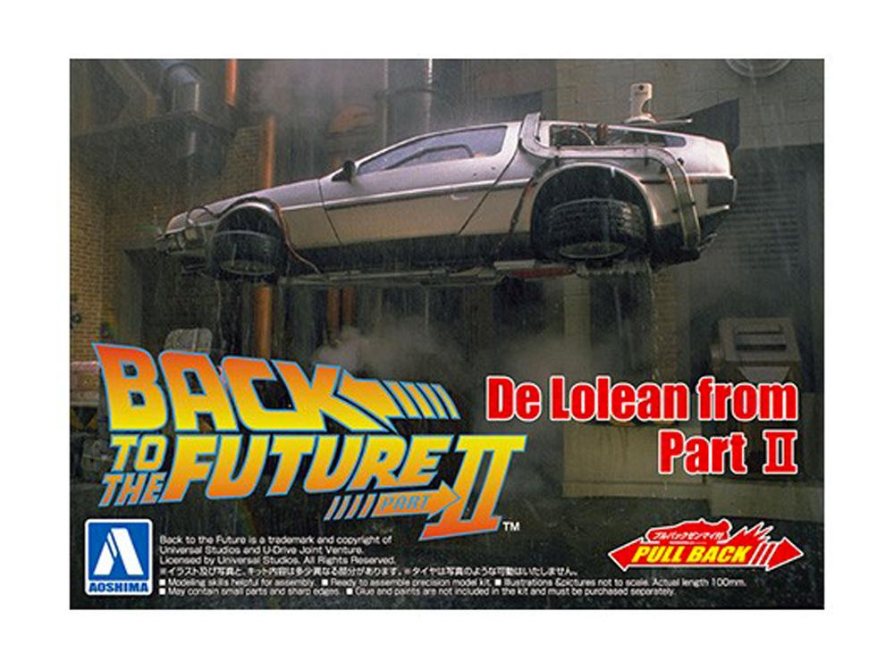 delorean modele reduit