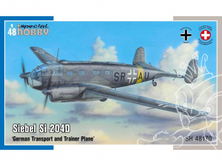 Special Hobby maquette avion 48170 Siebel Si 204D avion de transport et d'entraînement allemand 1/48