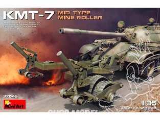 Mini Art maquette militaire 37045 MINE-ROLLER KMT-7 MID TYPE 1/35