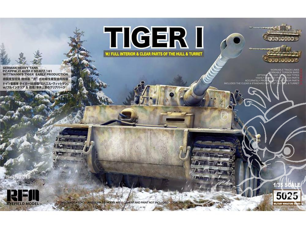 Maquette Tamiya Tiger I Début de Prod. Front Est