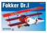 EDUARD maquette avion 8487 Fokker Dr.I WeekEnd Edition 1/48