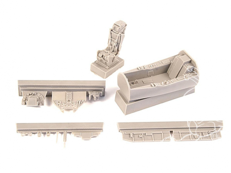 Cmk kit d'amelioration 4387 Hawker Hunter F.6 Cockpit pour kit Airfix 1/48