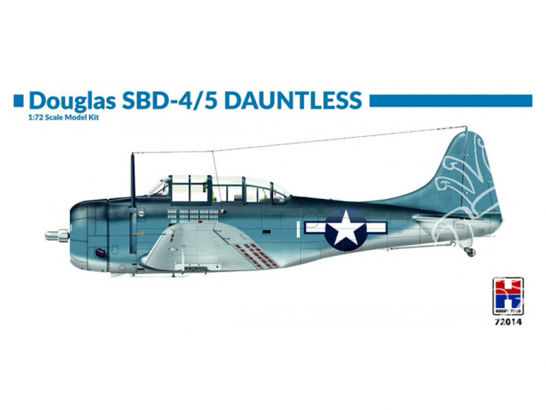 Hobby 2000 maquette avion 72014 Douglas SBD-4/5 Dauntless 1/72