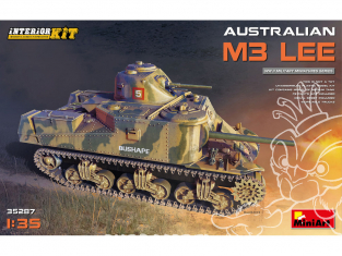 Mini Art maquette militaire 35287 M3 LEE AUSTRALIEN avec KIT INTÉRIEUR 1/35