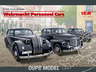 Icm maquette figurines DS3504 set de Wehrmacht Personnel Cars WWII 1/35