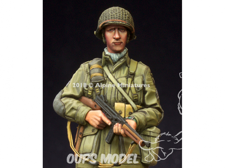 Alpine figurine 35250 US 101st Airborne NCO 1/35