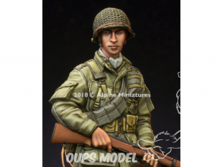 Alpine figurine 35251 US 101st Airborne Trooper 1/35