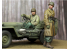 Alpine figurine 35243 Set Ensemble US NCO et conducteur WW2 (2 figurines) 1/35