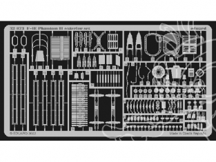 EDUARD photodecoupe avion 32073 Exterieur F4E Phantom II 1/32