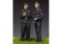 Alpine figurine 35228 Set ensemble d&#039;Equipier de Panzer allemand n°1 et n°2 (2 figurines) 1/35