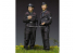 Alpine figurine 35228 Set ensemble d&#039;Equipier de Panzer allemand n°1 et n°2 (2 figurines) 1/35