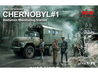 Icm maquette militaire 35901 Diorama Tchernobyl n°1 1/35