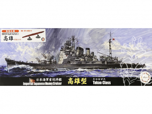 Fujimi maquette bateau 432236 Classe Takao Croiseur lourd de la Marine Japonaise Impériale 1/700