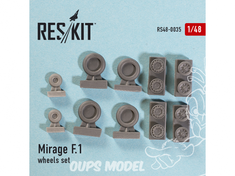 ResKit kit d'amelioration avion RS48-0035 Mirage F.1 1/48