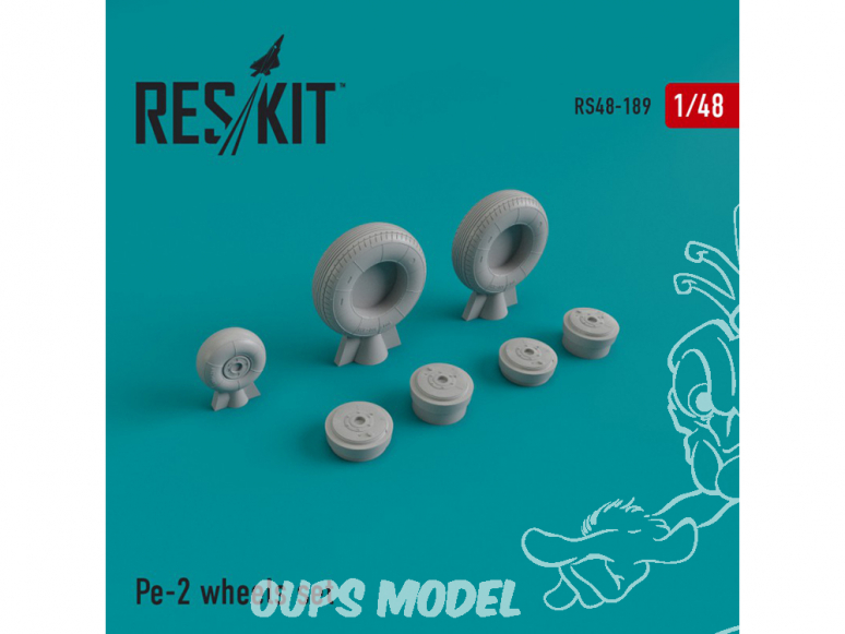 ResKit kit d'amelioration avion RS48-0189 Petliakov Pe-2 1/48