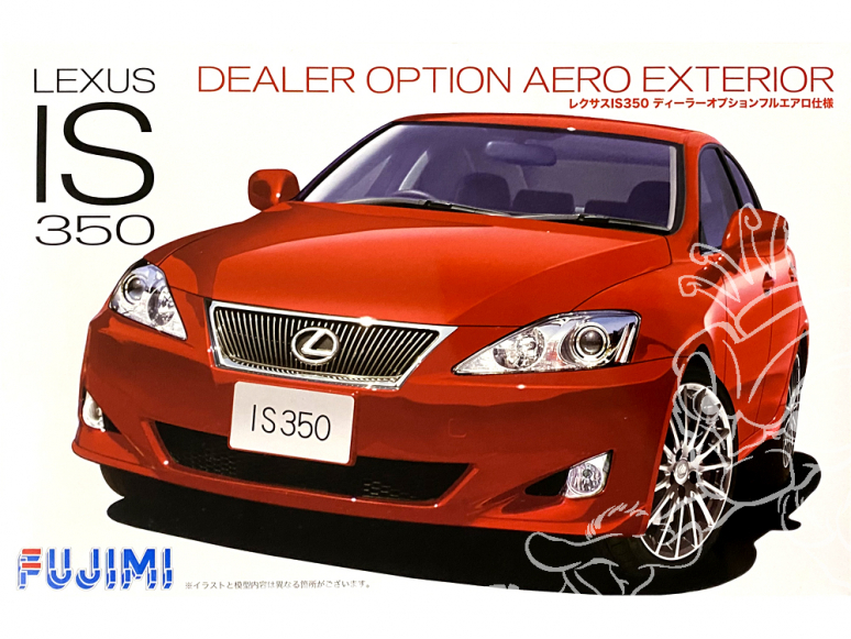 Fujimi maquette voiture 3684 Lexus IS350 kit Aero 1/24