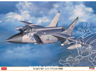 Hasegawa maquette avion 02321 Mikoyan-Gourevitch MiG 31B Fox Hound 1/72