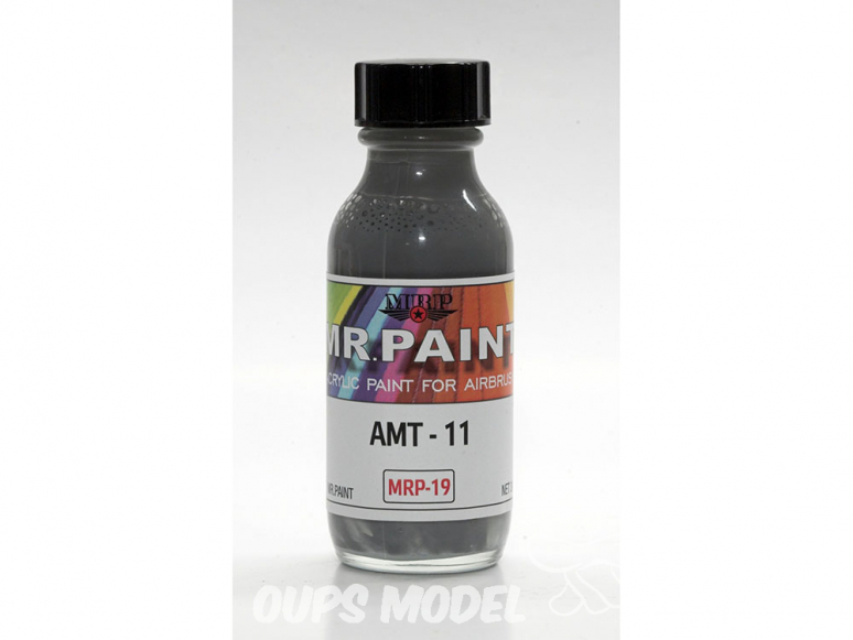 MRP peintures 019 AMT-11 Bleu Gris 30ml