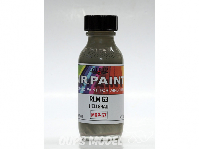 MRP peintures 057 RLM 63 gris clair 30ml