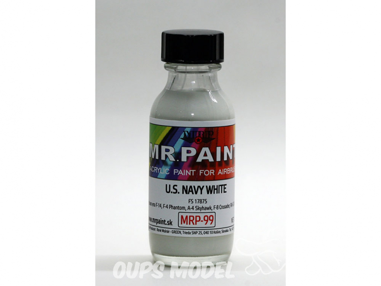 MRP peintures 099 U.S. NAVY Blanc FS17875 30ml