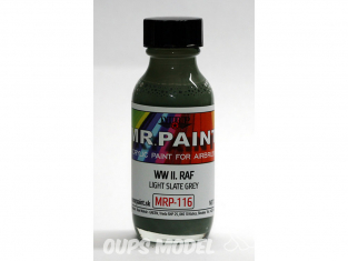 MRP peintures 116 GRIS ARDOISE CLAIR R.A.F 30ml