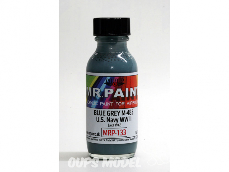 MRP peintures 133 BLEU GRIS M-485 avions U.S. WWII 30ml