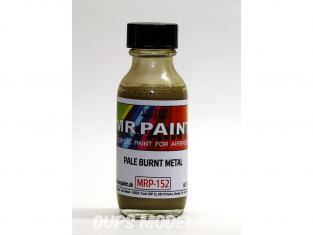 MRP peintures 152 Métal brûlé pâle 30ml