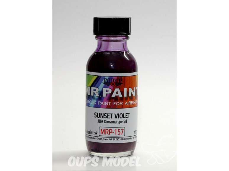 MRP peintures 157 SUNSET VIOLET 30ml