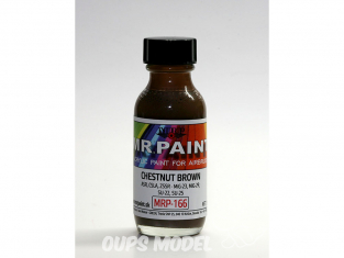 MRP peintures 166 MARRON CHÂTAIGNE 30ml