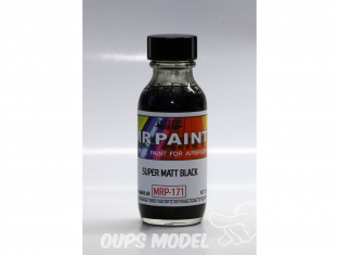 MRP peintures 171 SUPER MAT NOIR 30ml