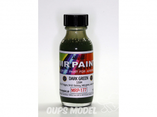 MRP peintures 177 VERT FONCÉ 326M 30ml