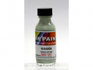 MRP peintures 181 BLEU VERT Allemand WWII 30ml